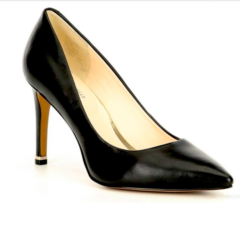 NWB Katherine Kelly Black Pump Heels 7.5